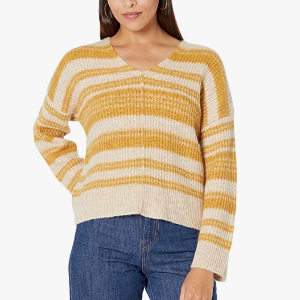 Madewell Space Dye Staley Sweater XS - Picture 2 of 6